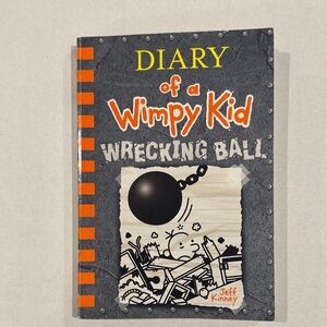 Diary of a Wimpy Kid: Wrecking Ball - Gray and Orange Paperback